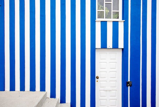 Stripes Paint On A Wall