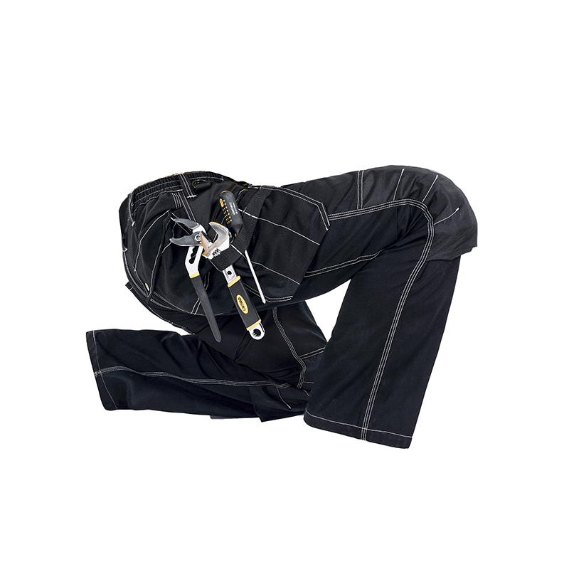 Durable Polyester Cotton Cargo Pants for Work with Installable Knee Pads,Multi-Pockets, Comfort Fit for Construction Workers[B129]