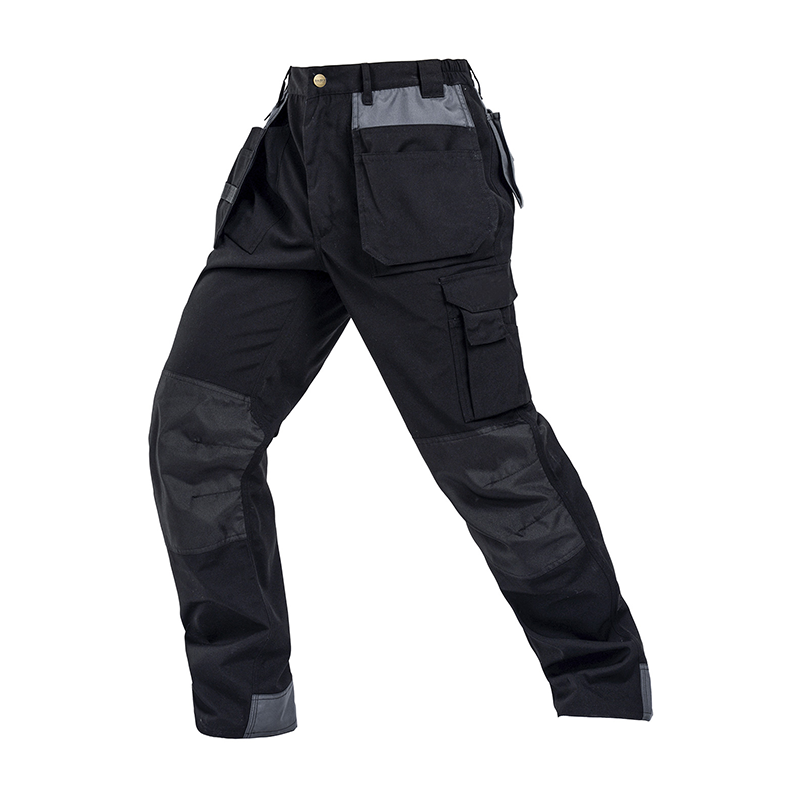 Durable Polyester Cotton Cargo Pants for Work with Knee-Reinforcing Protection,Multi-Pockets, Comfort Fit for Construction Workers[B131]