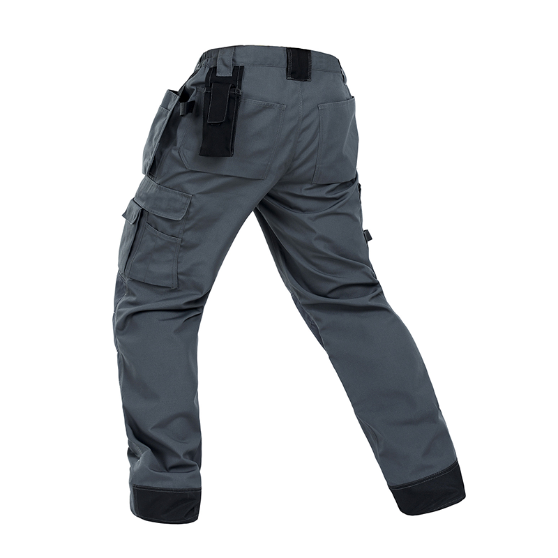 Durable Polyester Cotton Cargo Pants for Work with Knee-Reinforcing Protection,Multi-Pockets, Comfort Fit for Construction Workers[B131]