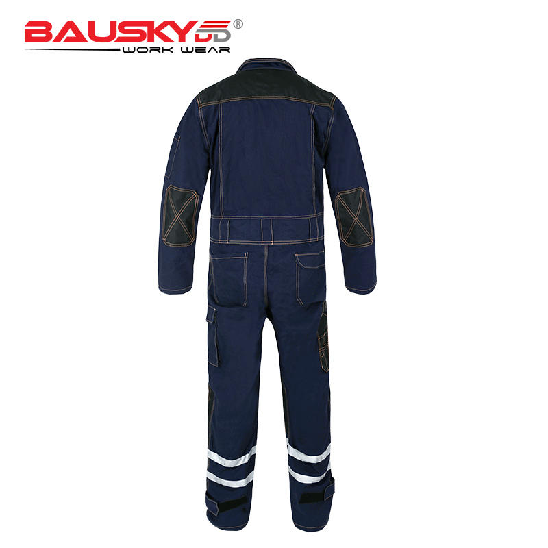 [B135] Bauskydd Pro Coverall (Knee Pads Installable) - Bauskydd Workwear 