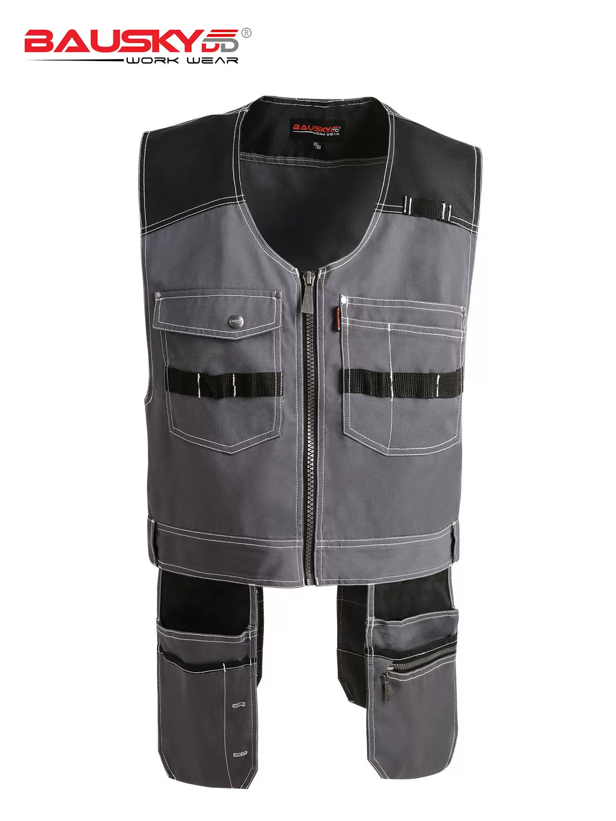 Multifunctional Cargo Vest - B208 - Bauskydd Workwear 