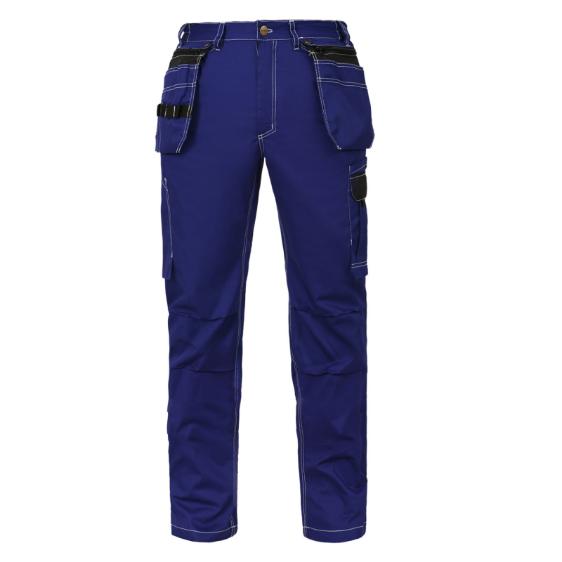 [B218] Summer Cargo Pant with Detachable and movable hanging pockets - Bauskydd Workwear 